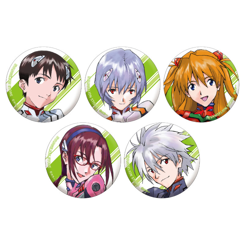 お知らせ・新商品：EVANGELION STORE 20周年を記念した缶バッジセット