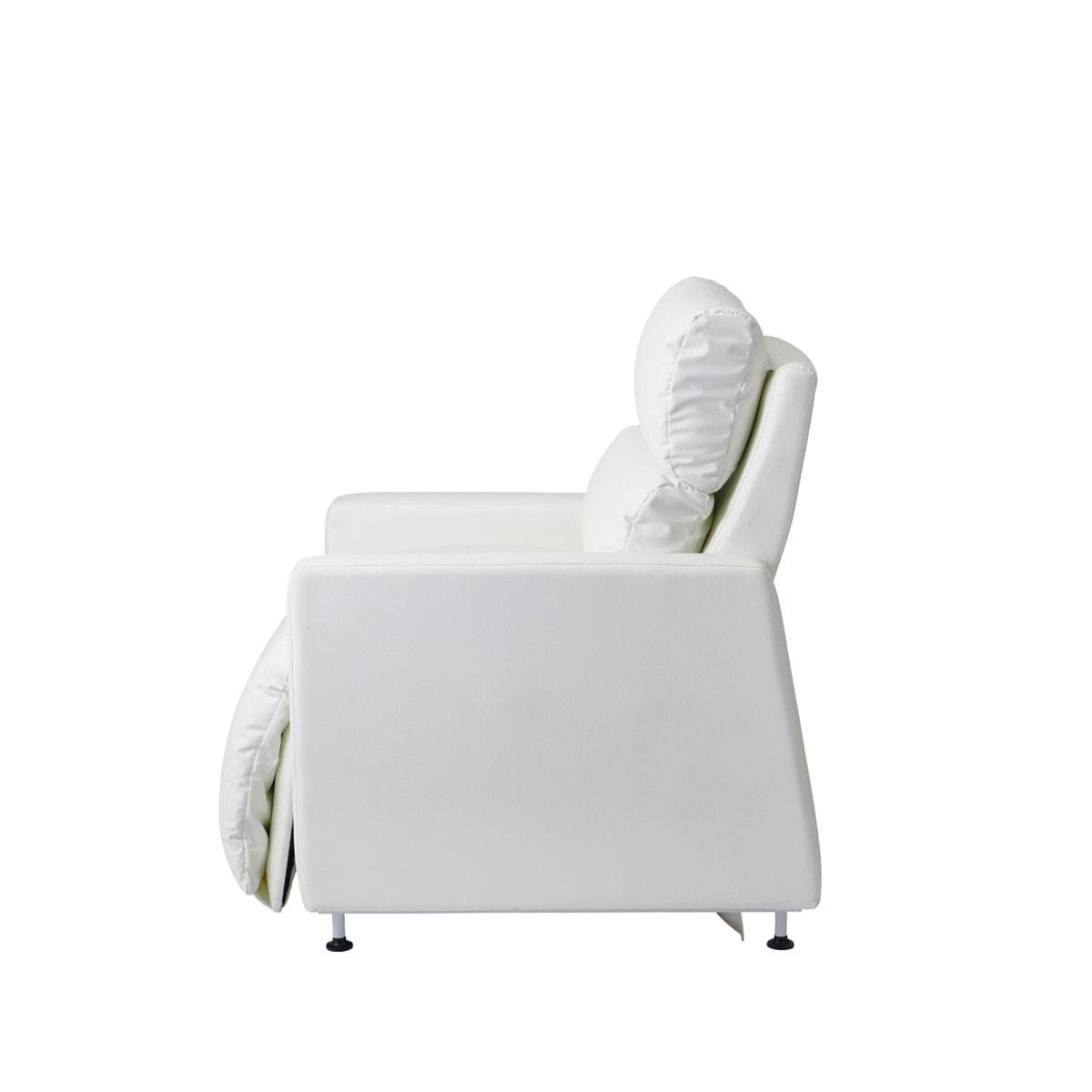 ラウンジチェアDX PRO（スノーホワイト）【リクライニング角度固定