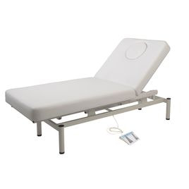 電動昇降マッサージベッドEX ダークブラウン（フェイスマット