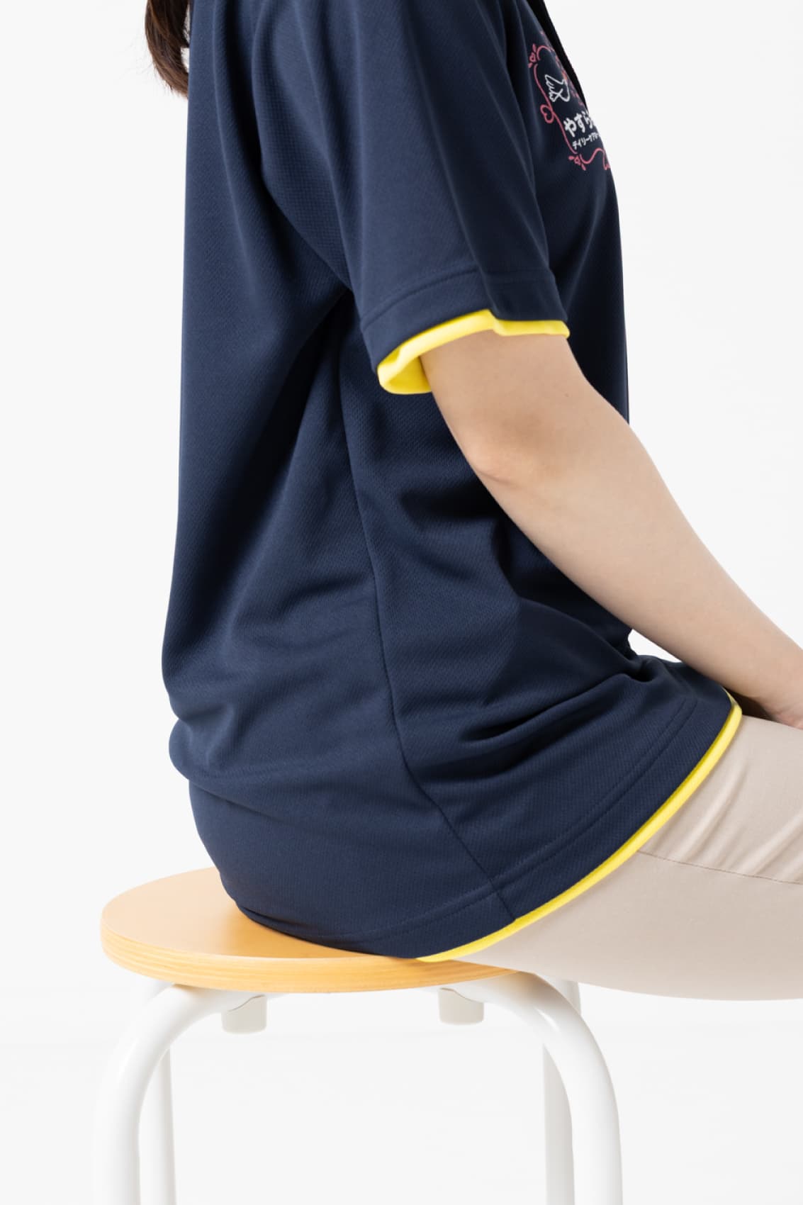 レイヤードドライポロシャツ[glimmer 339AYP]｜オリジナル刺繍