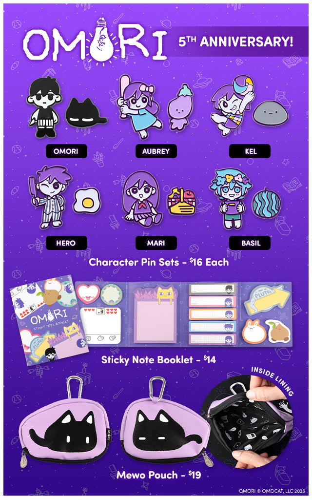 New OMORI merch, limited Dead Cells restocks, and more! - Fangamer