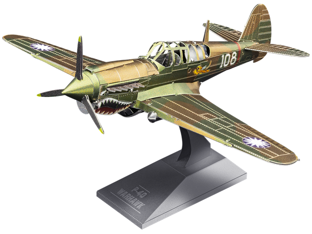 Fascinations:: P-40 Warhawk Metal Earth