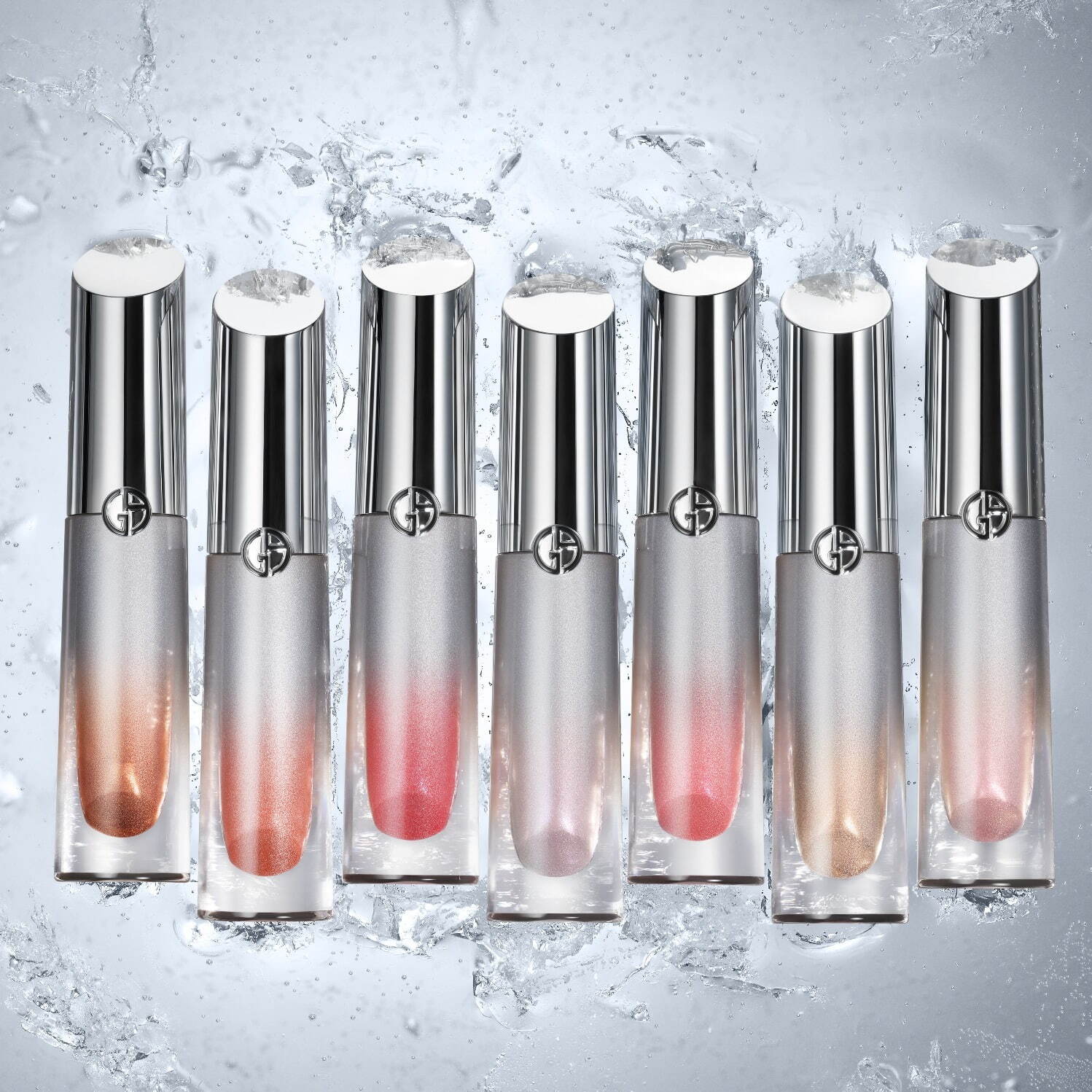 アルマーニ ビューティ“まるで氷”ひんやり冷感グロスが25年秋誕生