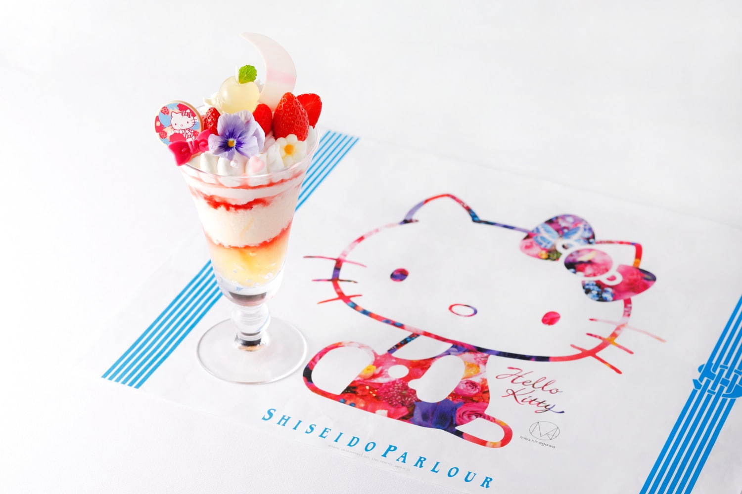 資生堂パーラーからハローキティ＆蜷川実花とのコラボパフェが登場