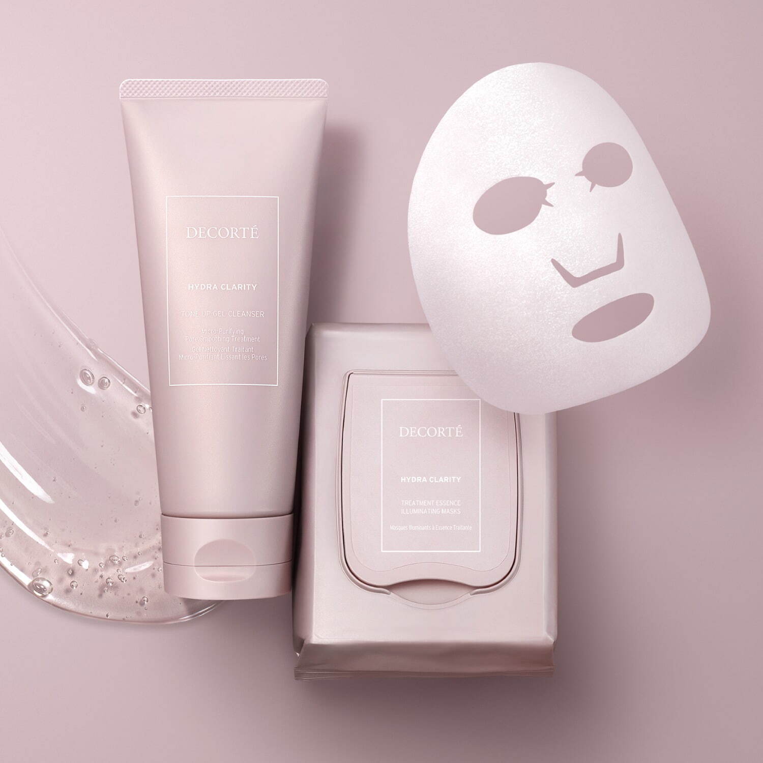 コスメデコルテ2022年夏スキンケア「イドラクラリティ」にジェル洗顔