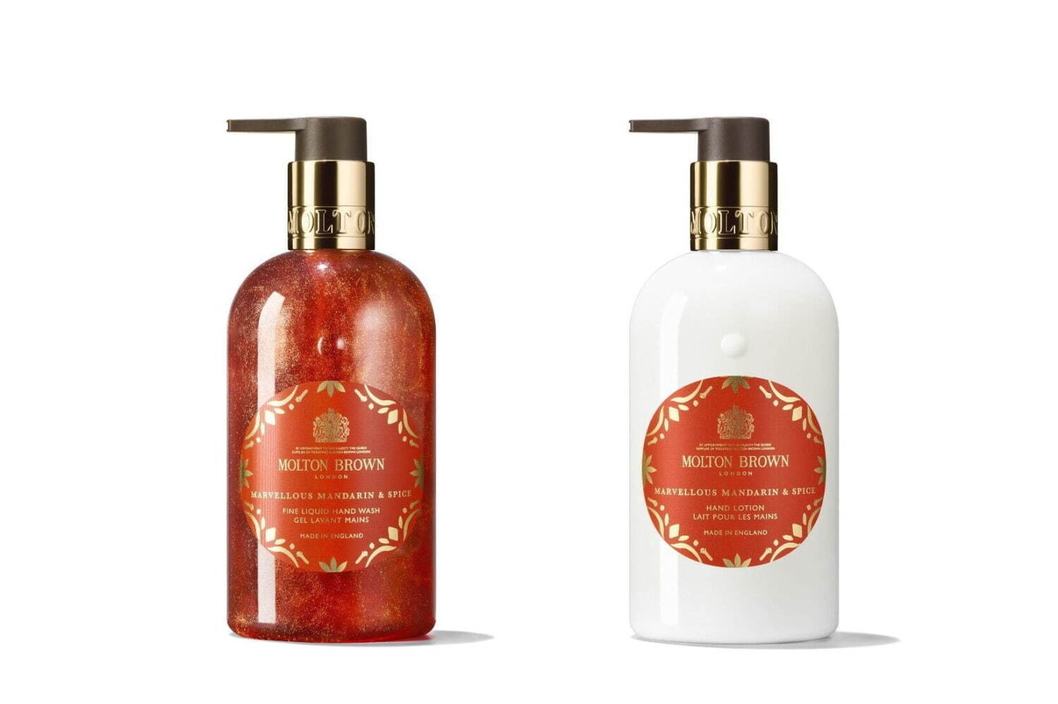 モルトンブラウン23年クリスマスコスメ、“柑橘×スパイス香る”ボディ