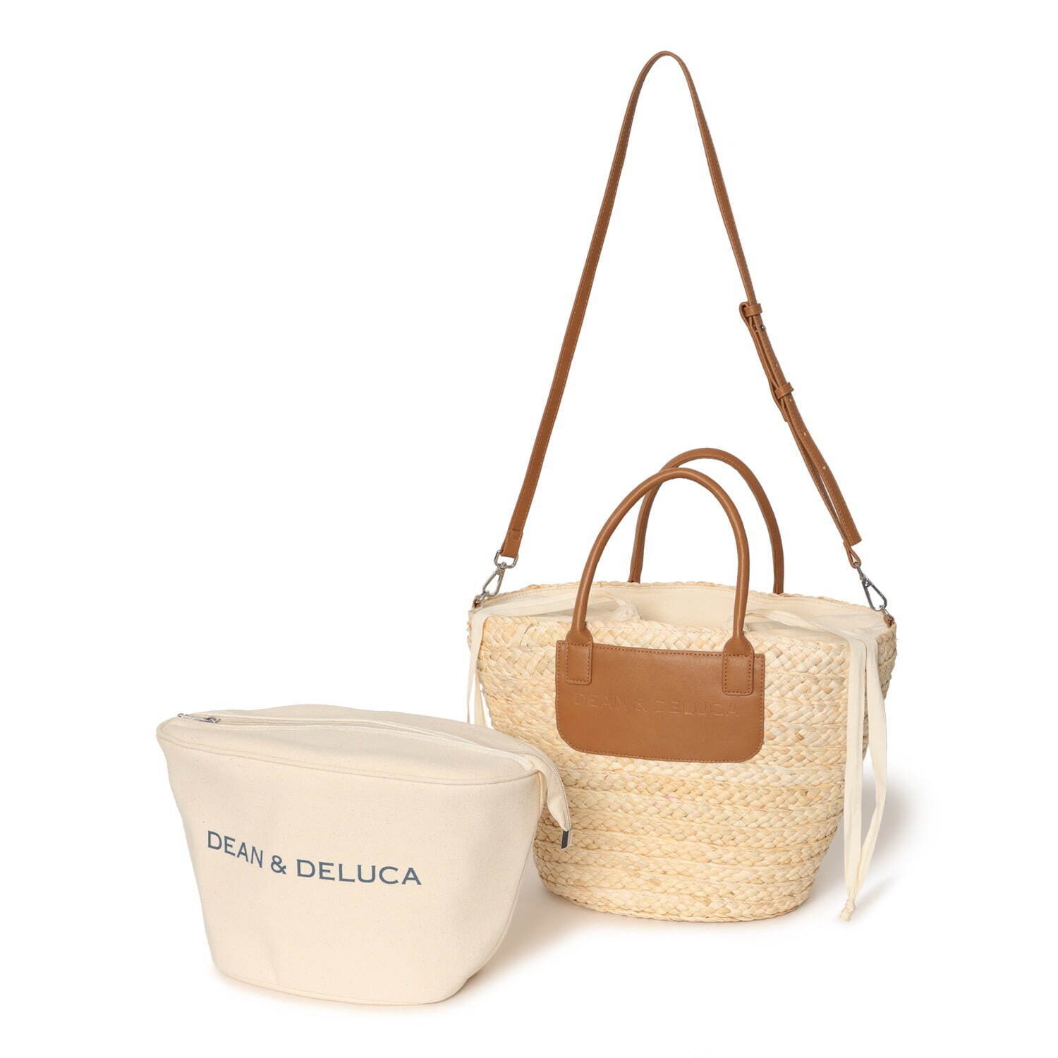 ディーン＆デルーカ×ビームス クチュールのかごバッグ、取り外し可能な