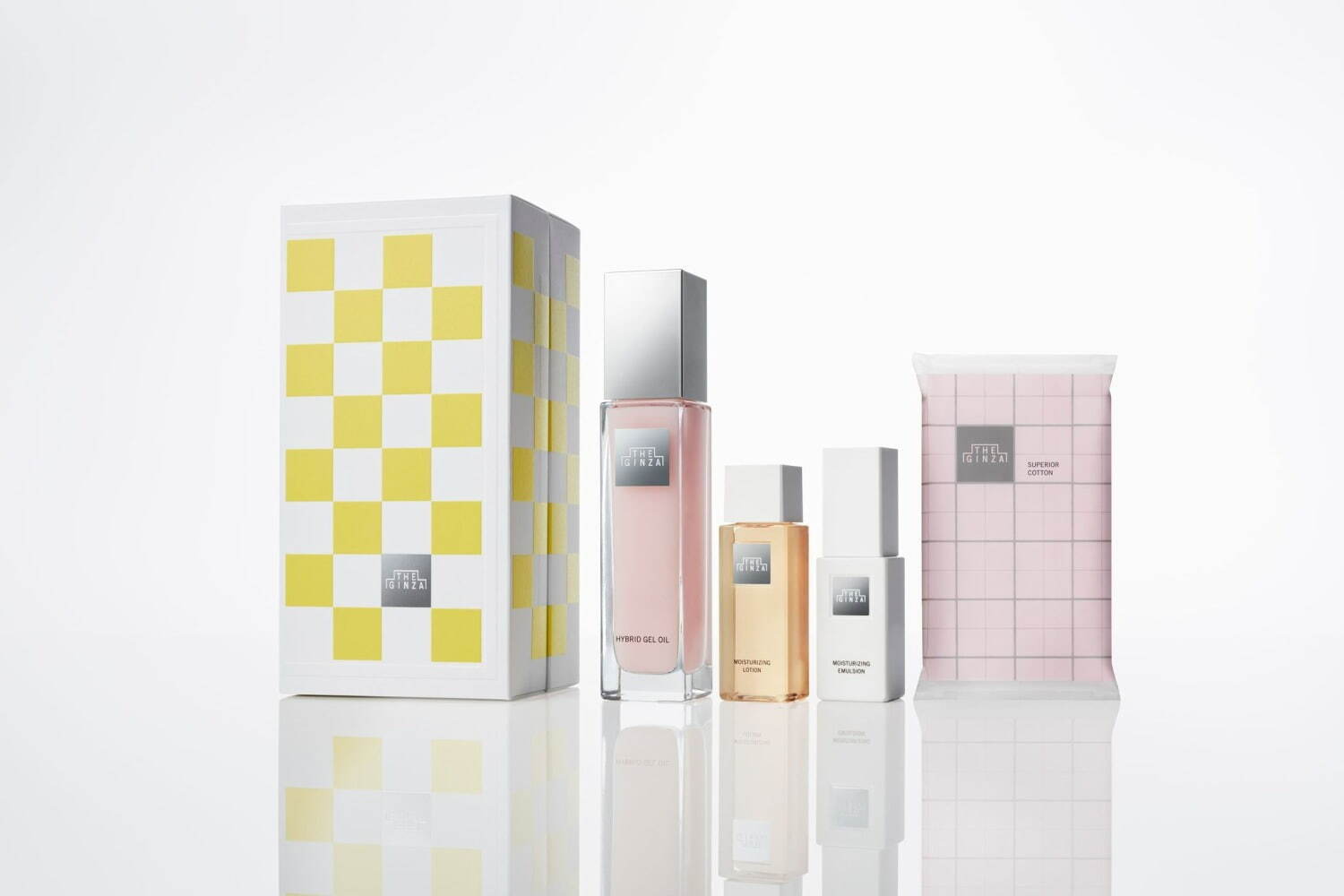 ザ・ギンザ24年クリスマスコフレ、化粧水＆オイル美容液入りスキンケア