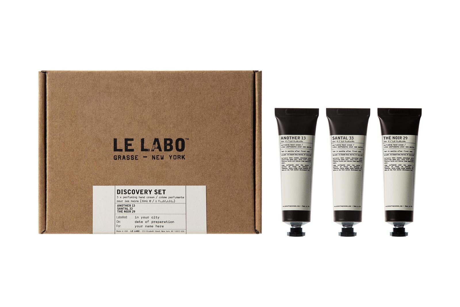 ル ラボ2025年クリスマスコフレ“香りを比べて楽しむ”ミニ香水orハンド