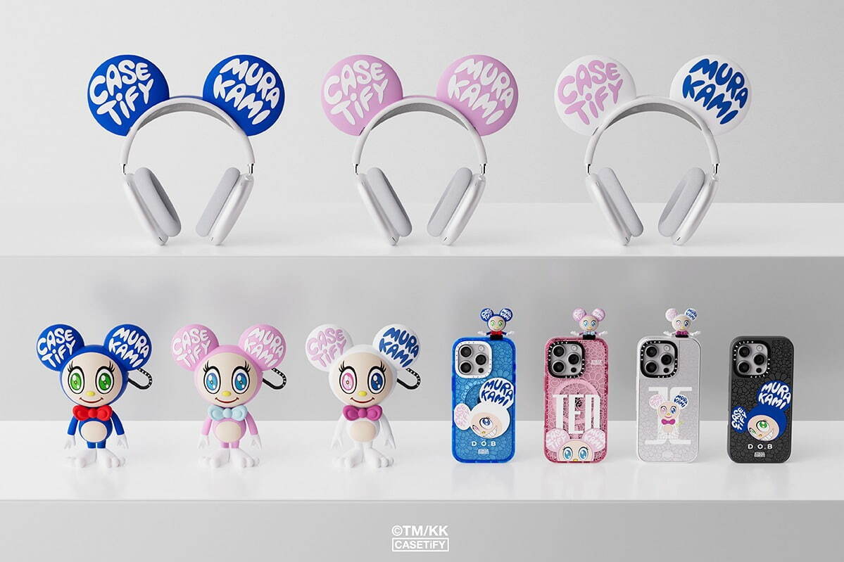 ケースティファイ×村上隆、アバター「DOB君」フィギュアをカスタム