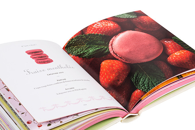 ラデュレから、レシピ本が登場 - 130種のマカロンを愛らしいイラスト