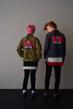 アンダーカバー×クリームソーダ“レオパード柄”メンズGジャン