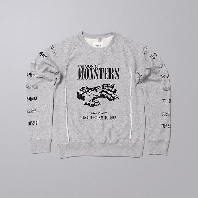 g*g様 アンダーカバーUnder Coverスモールパーツ①ROCKスウェット 中古