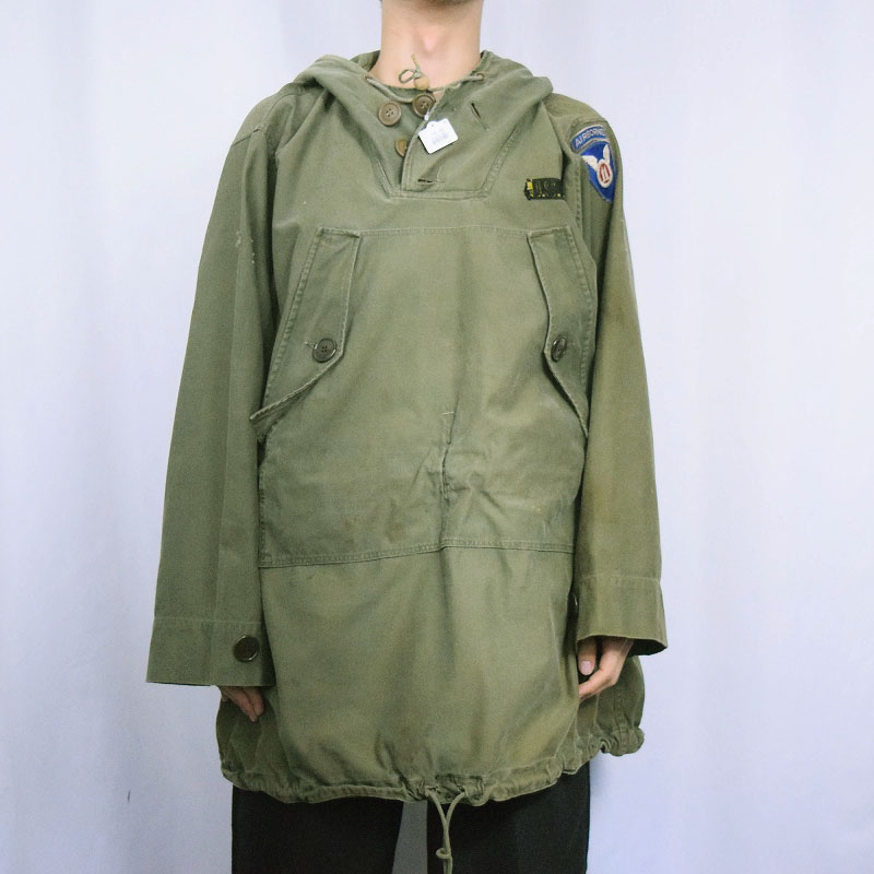 40s 40年代 アメリカ軍 米軍 山岳部隊 アノラック プルオーバー