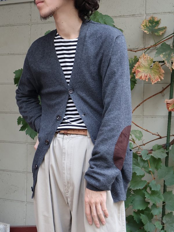 ポロラルフローレン グレー セーター エルボパッチ| ビンテージ古着屋