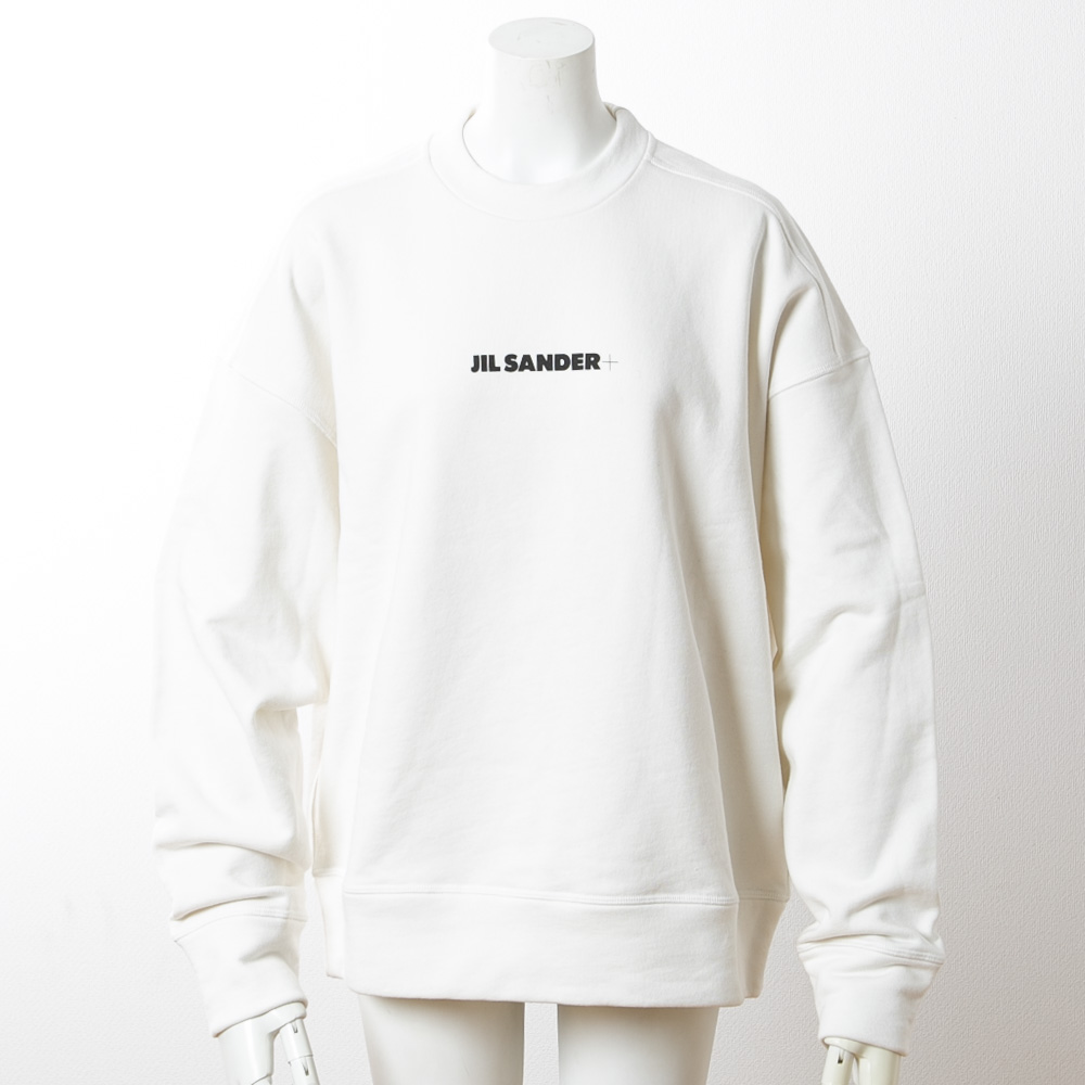 ジルサンダー JIL SANDER レディーストップス ロゴ クルーネック