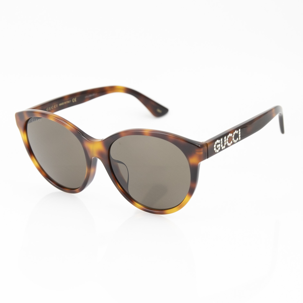 グッチ GUCCI 定番テンプルストーンロゴサングラス 0419SA【FITHOUSE