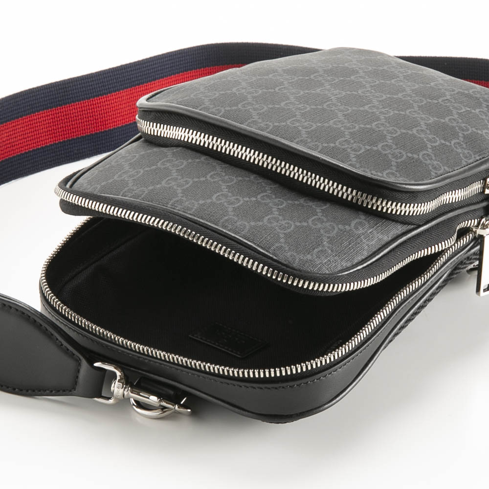 グッチ GUCCI ボディバッグ GG ブラック スモール スリングバッグ