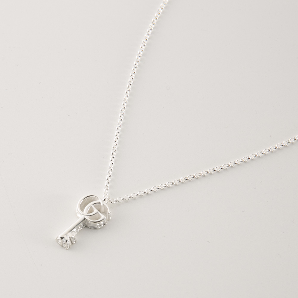 グッチ GUCCI ダブルG キーチャーム ネックレス 770723/J8400/8106