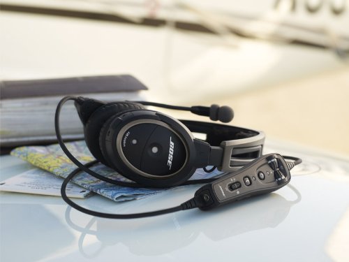 Bose® A20 Aviation Headset (Battery-powered w/Bluetooth, Electret