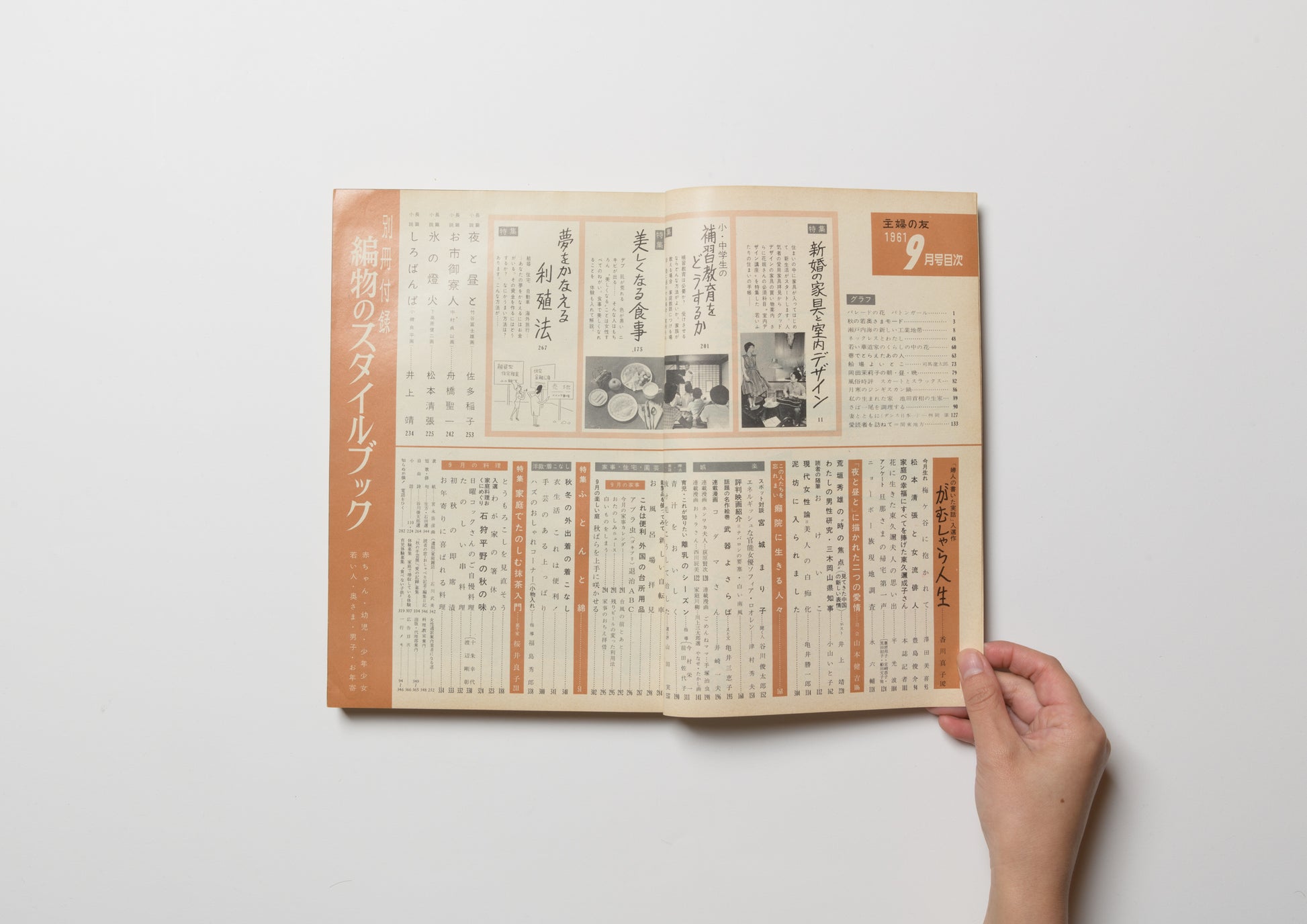 主婦の友／昭和三十六年九月号 – FRAGILE BOOKS