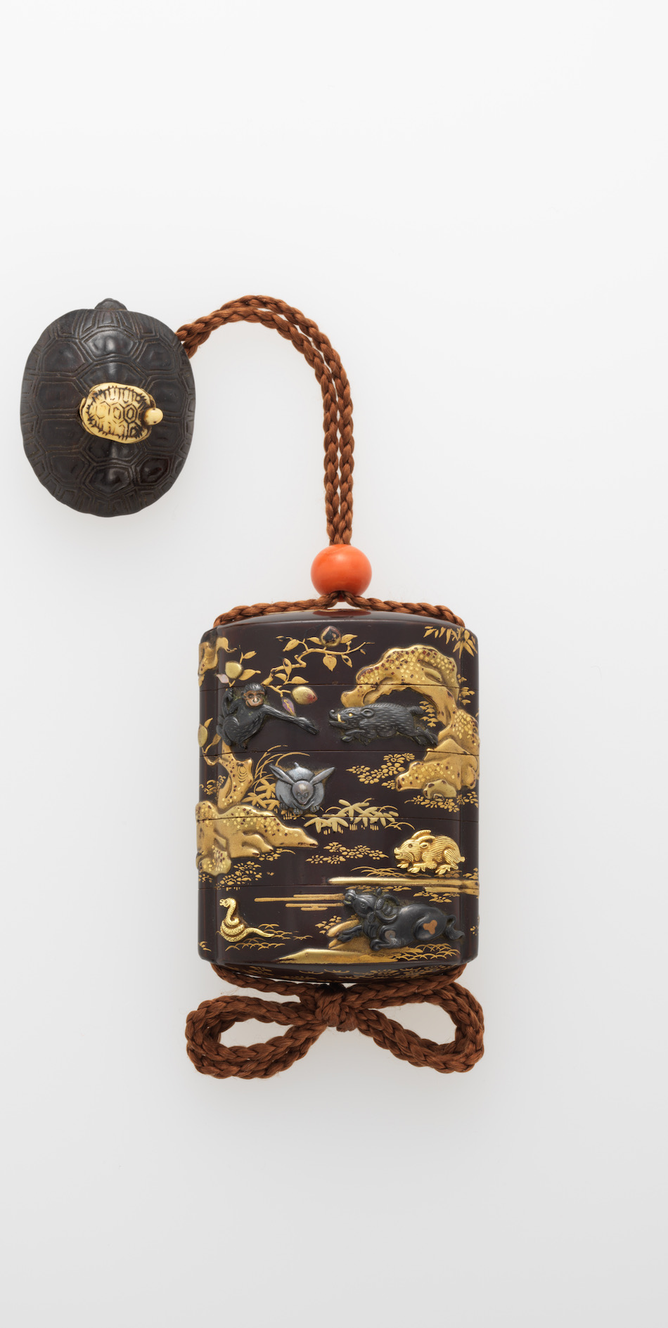 十二支蒔絵金工象嵌印籠 | | 収蔵品詳細 | 作品を知る | 東京富士