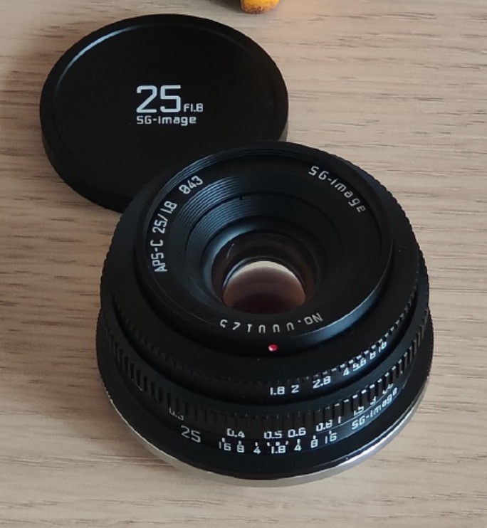 SG-IMAGE 25mm f/1.8 for Fujifilm X - Fuji Rumors
