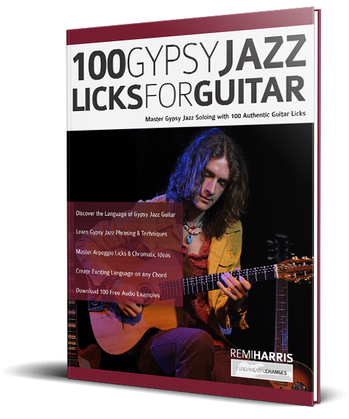 100 Gypsy Jazz Guitar Licks - Fundamental Changes – Music Books