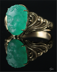 カメオ ストーンカメオ シェルカメオ アンティークジュエリー