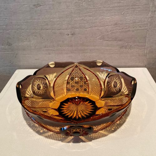 黒木国昭『菓子鉢 綾切子』 - ギャラリーシーズ