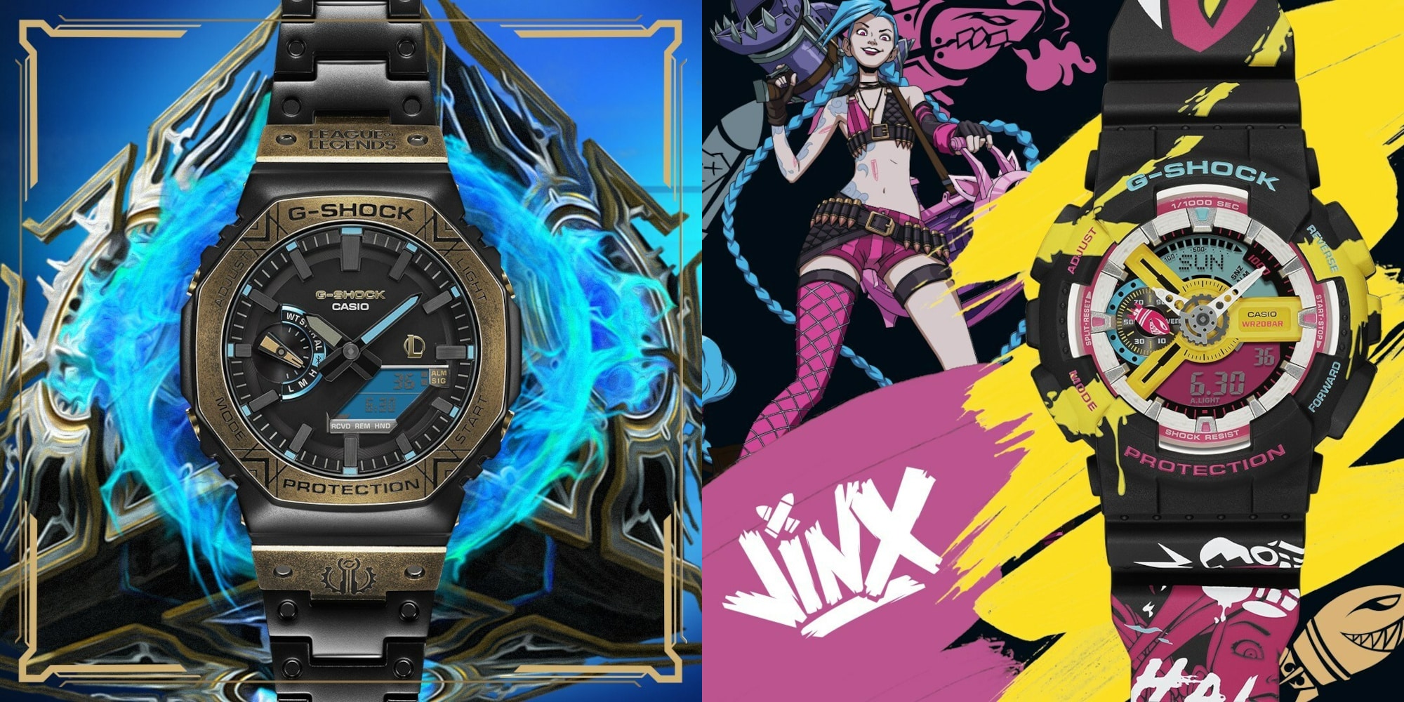 Riot Games' League of Legends x G-Shock collaboration includes GM