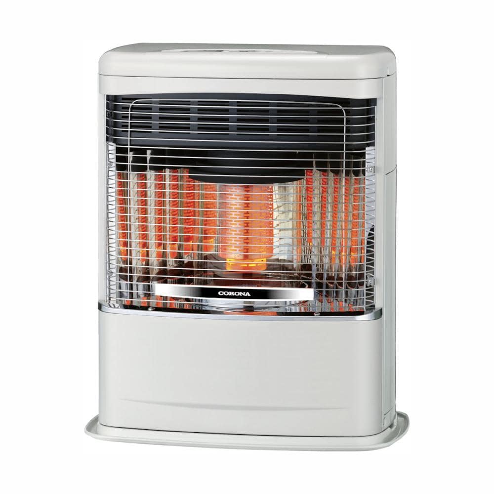 コロナ FF式輻射ストーブ ミニパル 木造14畳 ホワイト FF