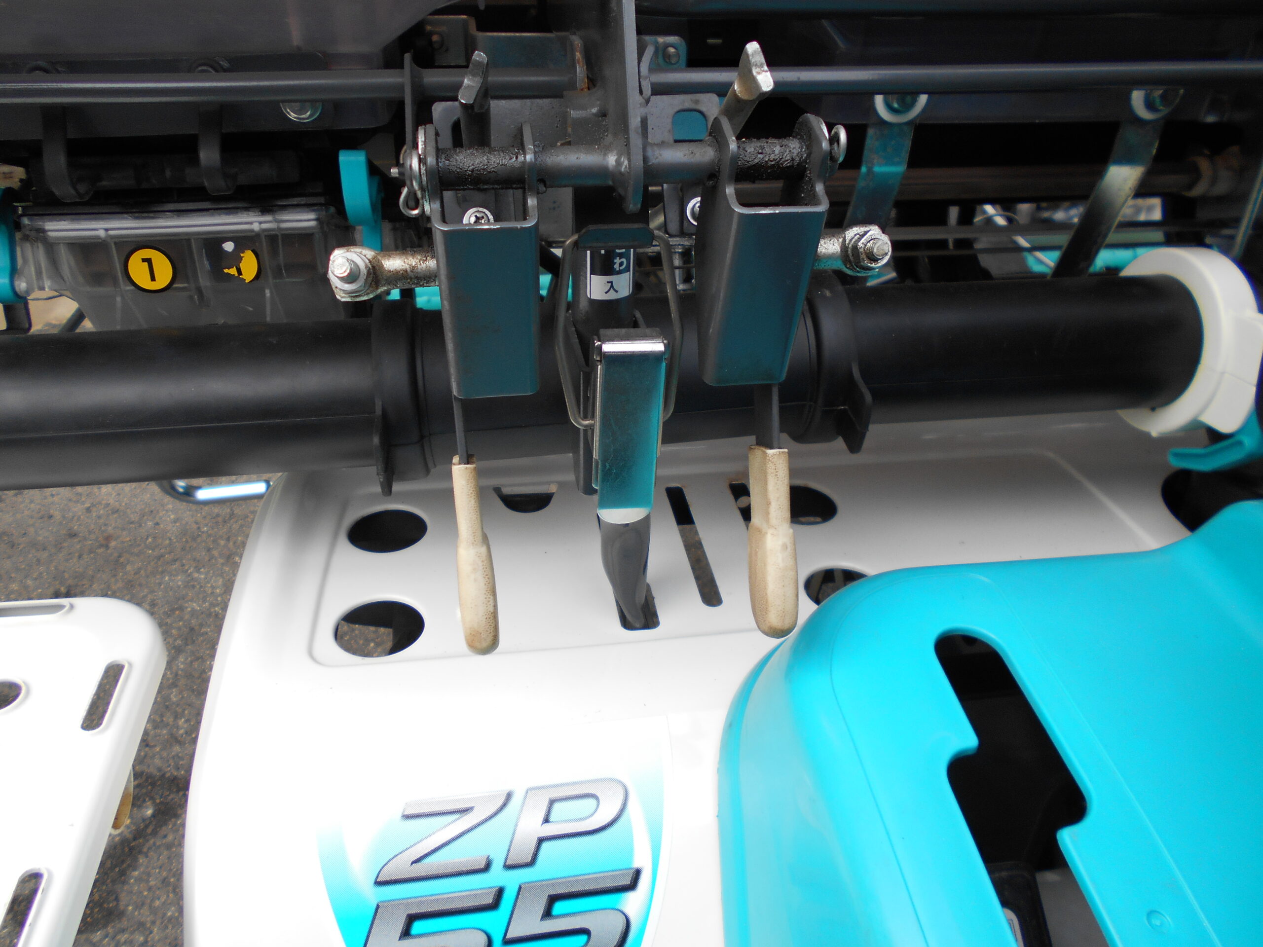 クボタ 田植機 ZP55-F 17ps 使用時間229h 5条植 ロータリ パワステ