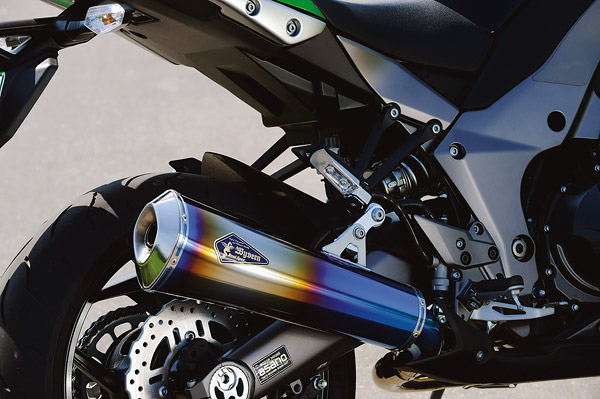 ワイバンリアルスペックマフラー for Ninja1000 by アールズ・ギア