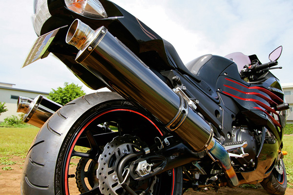 ケイズスタイルマフラーシリーズ for Ninja ZX-14R by MSLゼファー