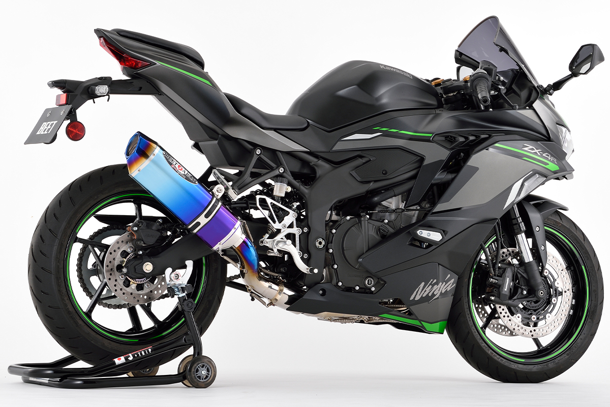ビートがNinja ZX-4R SE／4RR用フルエキゾーストを発売 | パーツ