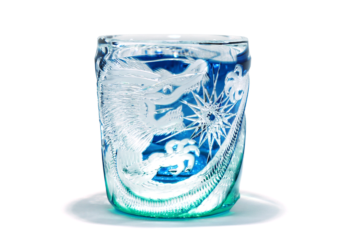 銀座ショップ「切子職人 但野英芳 作品展」 | カガミクリスタル