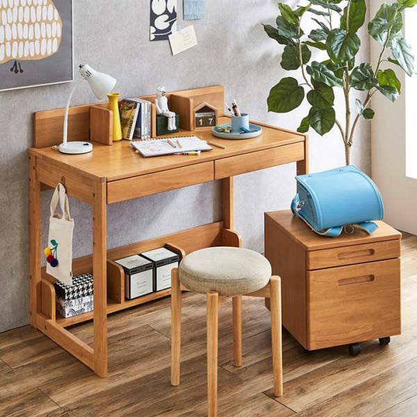 カントリー調の学習机（学習デスク） - 家具通販のわくわくランド 本店