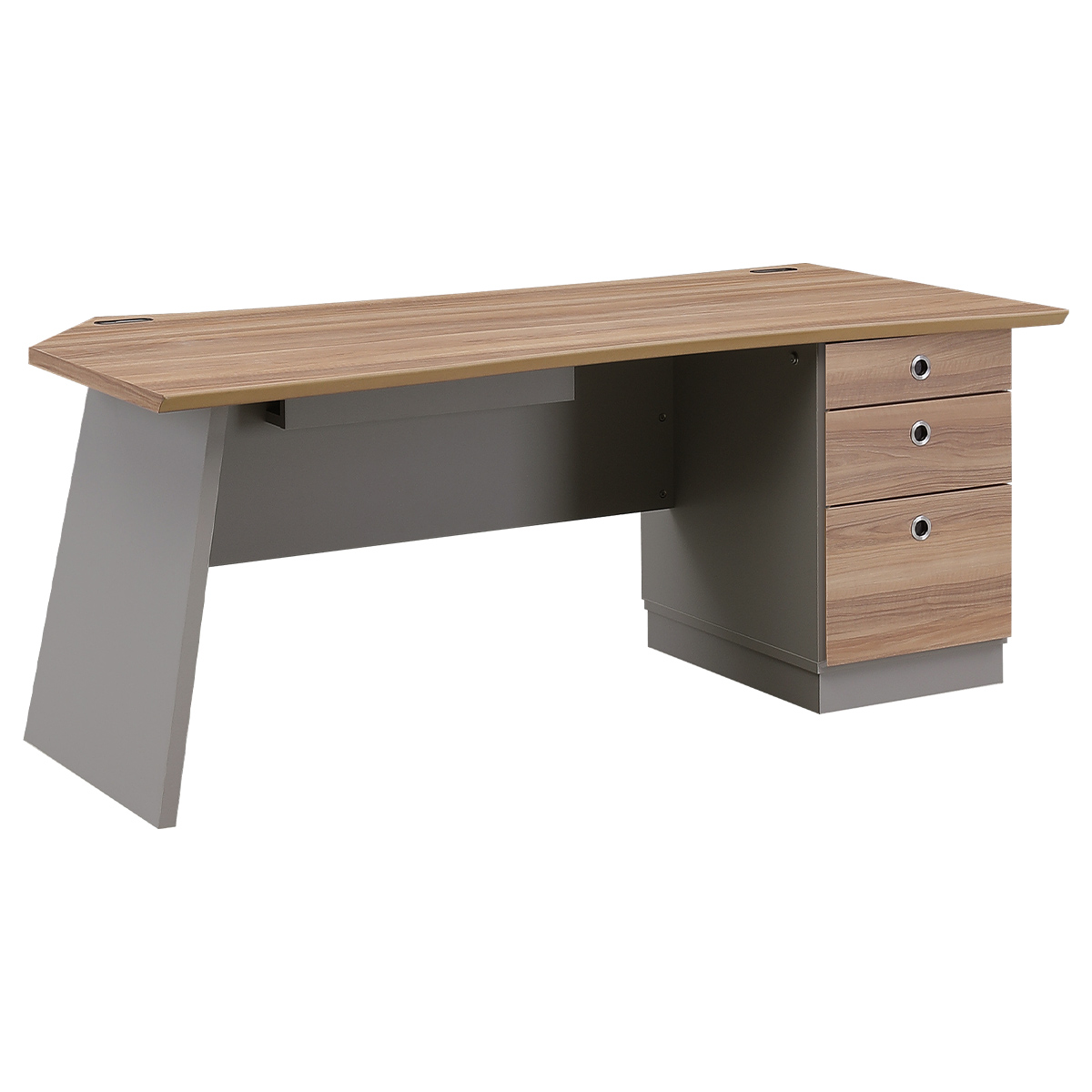 arbre アーブル 片袖デスク 幅1800 奥行850 高さ720 MKAB-1885-GRW