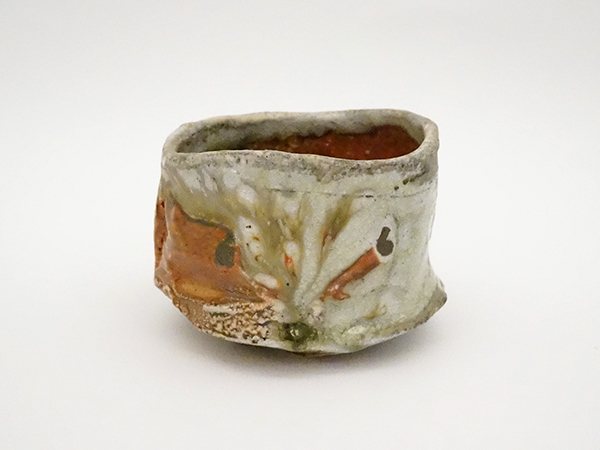 入手困難☆ジェフ・シャピロ【師：伊勢崎淳】焼き締め茶碗☆個展作