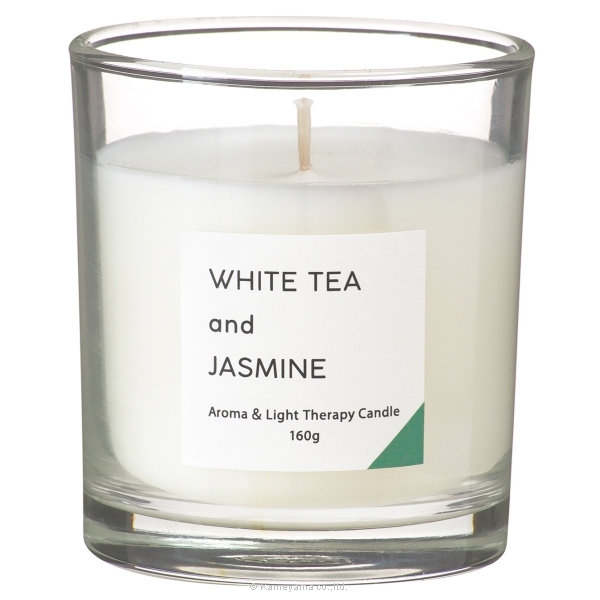 香るキャンドルL ホワイトティー＆ジャスミン｜カメヤマローソク直営