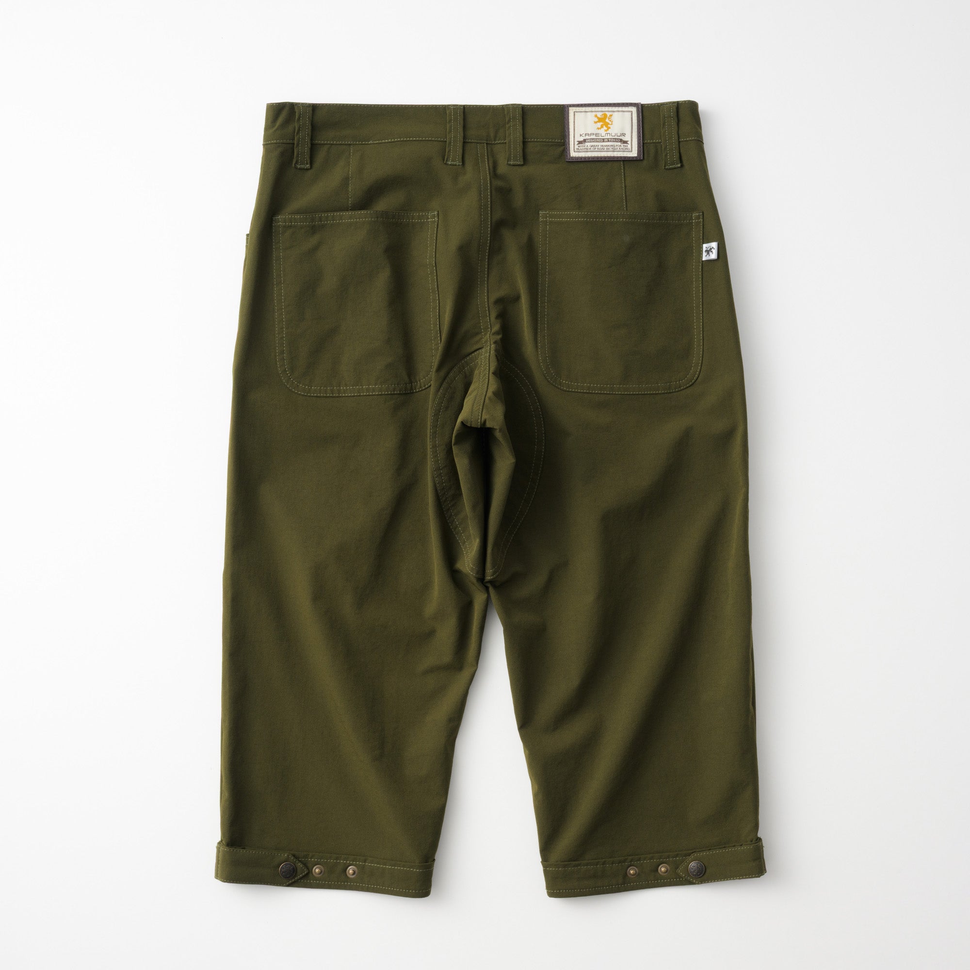 裾ベルト付クロップドパンツ2 膝上ポケット – カペルミュール公式ショップ