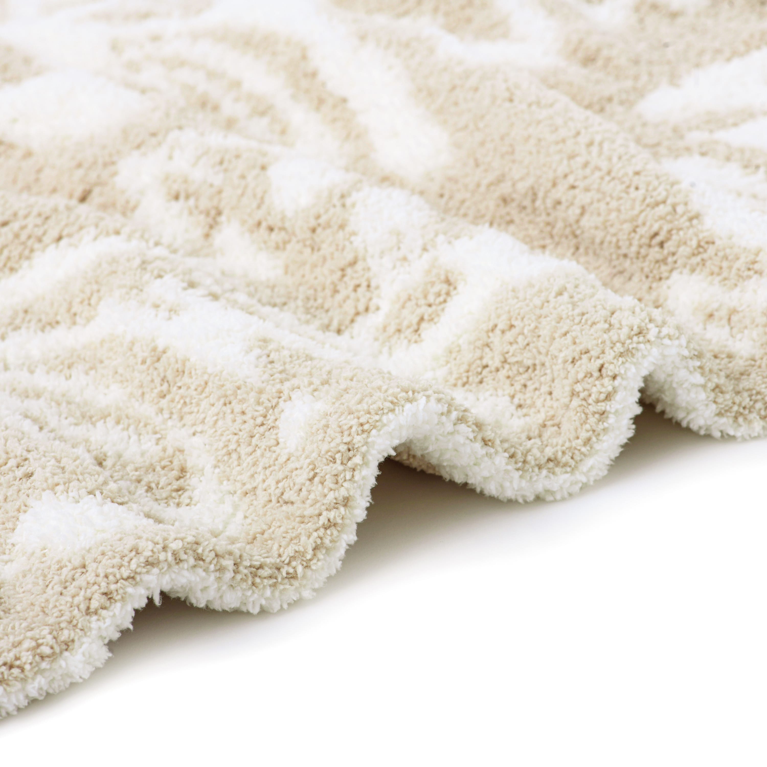 BLANKET / DAMASK(135×183cm beige/creme): BLANKET | kashwere Japan