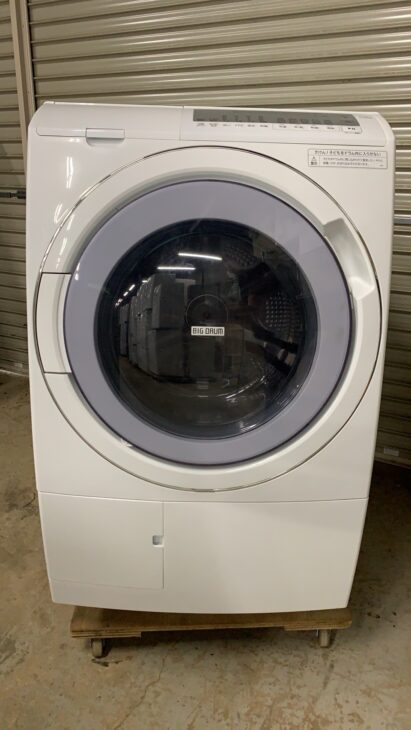 大阪府和泉市で日立ドラム式洗濯乾燥機 BD-SG110HL（2022年製）を出張