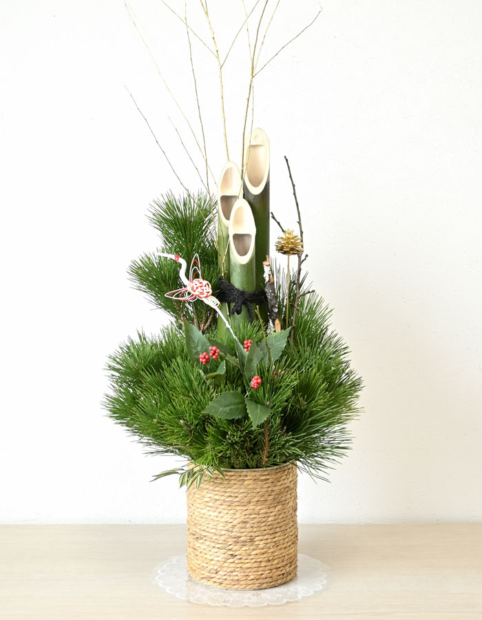 プレミアム門松 「極（きわみ）」【屋外・室内用】（高さ65cm）一台の