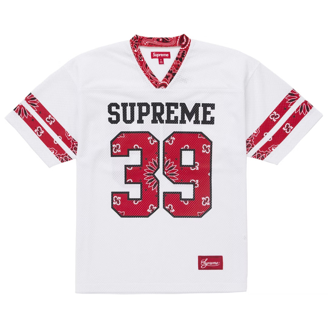 Supreme Bandana Football Jersey White | Kenshi