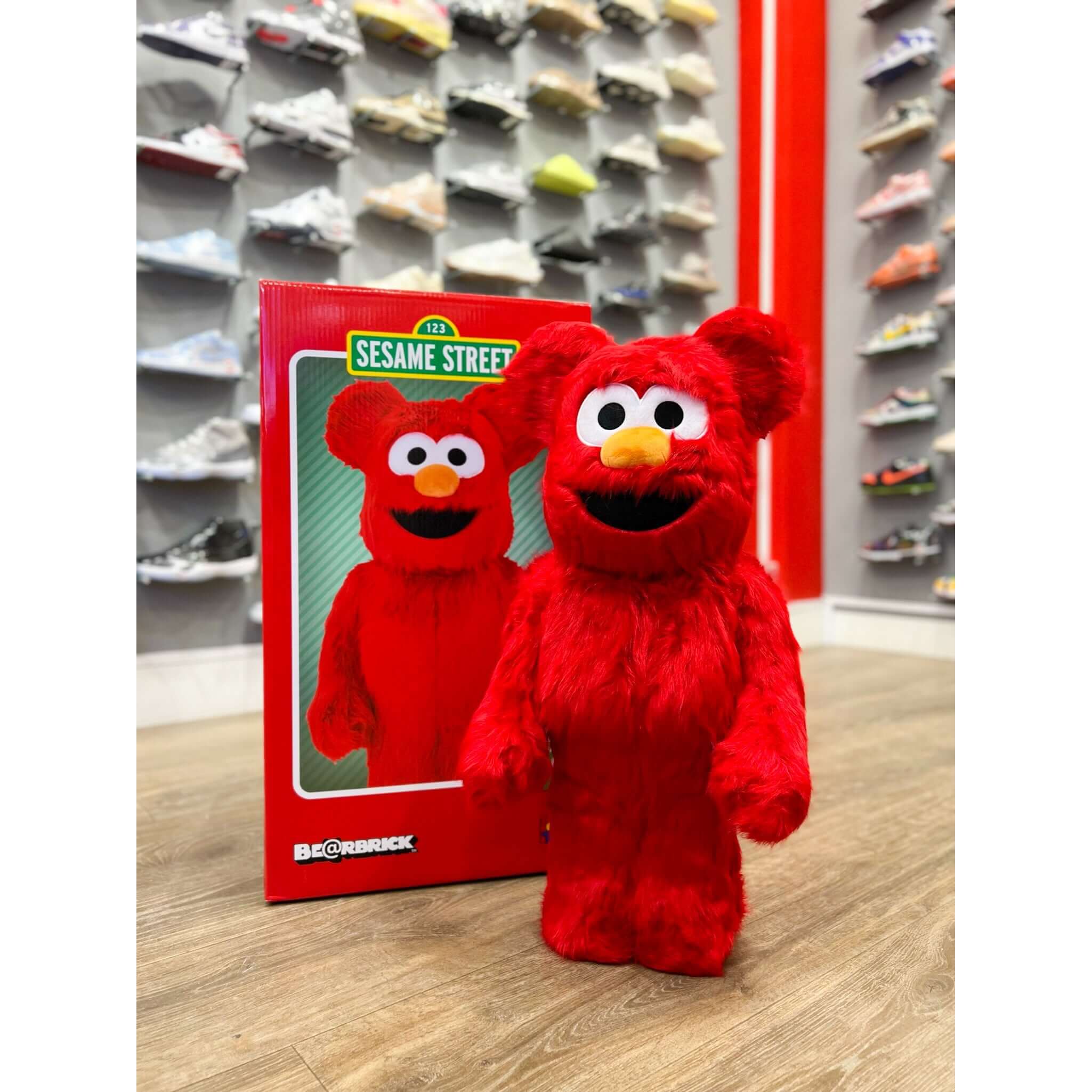Bearbrick x Sesame Street Elmo Costume Ver. 2 1000% | Bearbrick