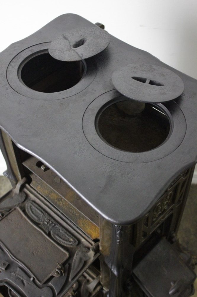 フランス アンティーク GODIN STOVE 鋳鉄 エナメル ストーブ | キヤ