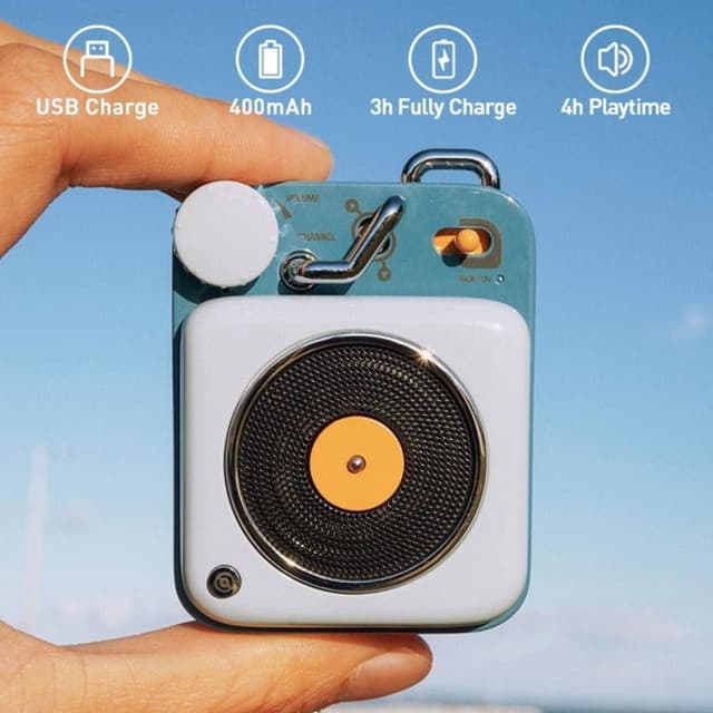 MUZEN Bluetoothスピーカー ボタン アボカドグリーン(アボカドグリーン