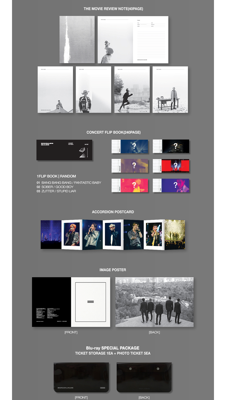 BIGBANG - BIGBANG10 the Movie BIGBANG Made Blu-Ray – Choice Music LA